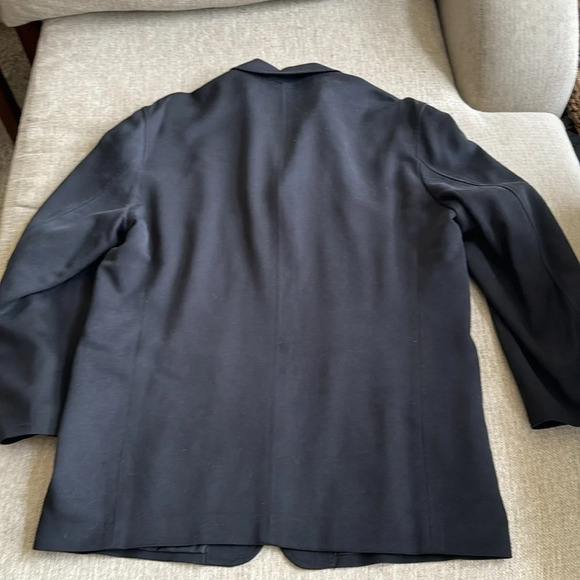 Tommy Bahama Extra Soft 100% Silk Sport Jacket Blazer Black Size large - Picture 6 of 8